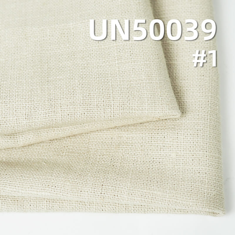 Linen-Cotton Blended Fabric | 225g/m² Linen-Cotton Plain Fabric | Solid Color Linen-Cotton Fabric | Hanfu, Dresses, Pants, Tops Fabric