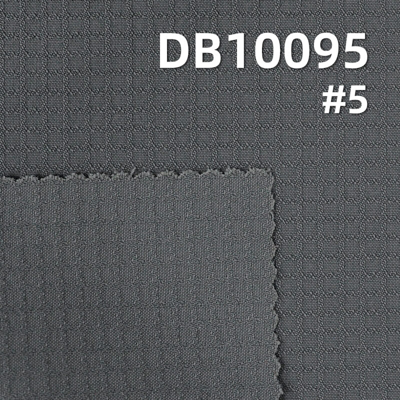 Nylon Four-Way Stretch |130g/m² Matte Cubic Grid -5°C Ice Feel Fabric | Butterfly Mesh Fabric |Outdoor Wear, Activewear, Quick-Dry Pants Material
