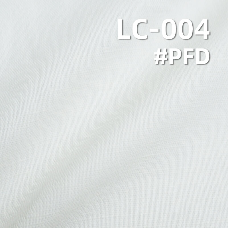 Linen-Cotton Plain Weave Fabric | 200g/m² Dyed Linen Cotton Fabric | Solid Color Artistic Style | Skirt, Top, Pants Fabric