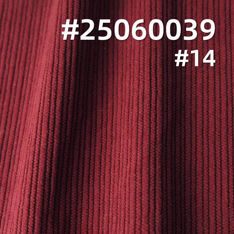 High Stretch Mixed Wale Corduroy | 16W Warp-Knit Fabric | 280g/m2 for Fall/Winter Trousers & Skirts