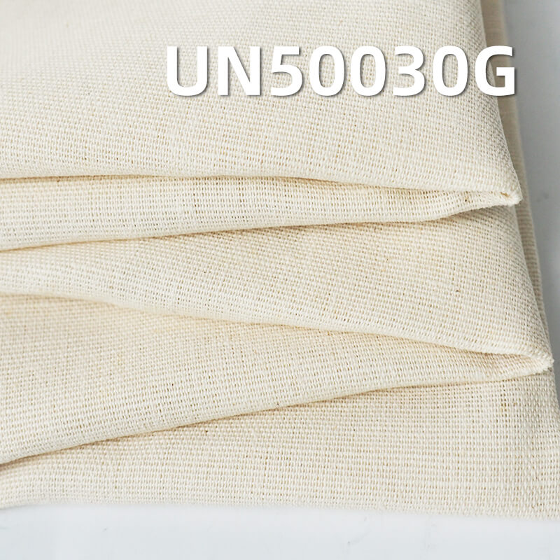 Linen Cotton Blend Greige Fabric | 200g/m2 Plain Weave | for Tops, Skirts & Hanfu