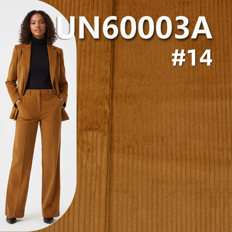 Cotton Corduroy Fabric | 295g/m² Pure Cotton 6W  Dyed Corduroy | Soft Fabric for Hats, Pants, Jackets,Coats