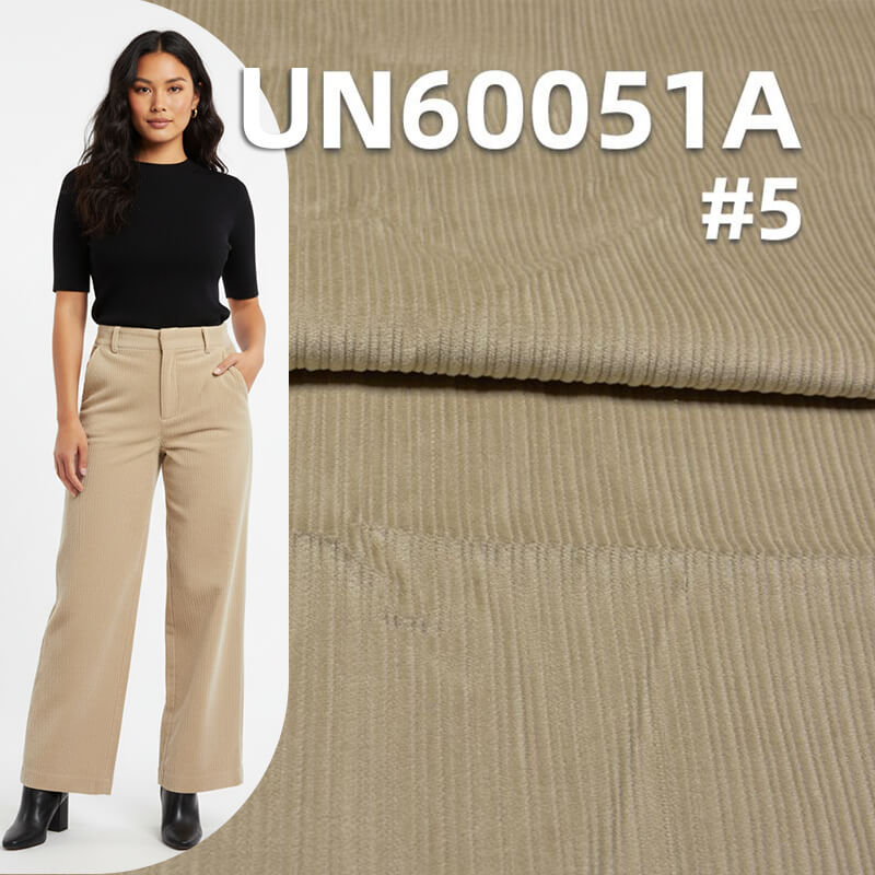 100% Cotton Corduroy | 300g/m² 8-Wale 8-Cut Mother & Child Corduroy | 8W Corduroy Fabric | Fabric for Pants, Jackets, and Hats