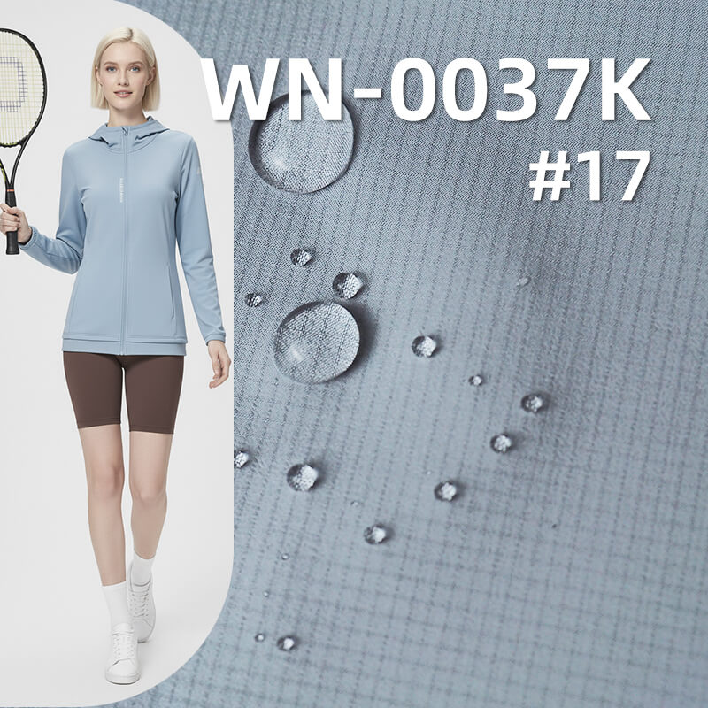 83g/m2 Nylon 66 Double Ripstop(0.15cm*0.15cm) | 3-in-1 Nylon Vertical Stripe Interlock | Waterproof Fabric