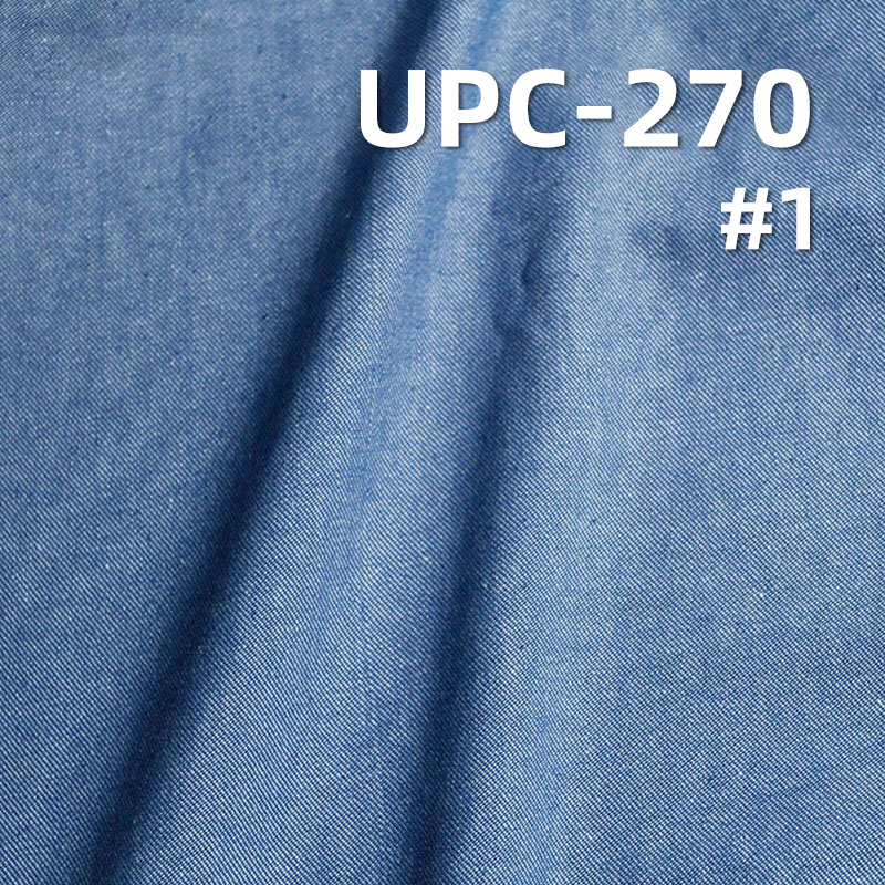 100% Cotton Chambray Fabric | 200 g/m2 Woven Material | For Shirts, Dresses & Trousers