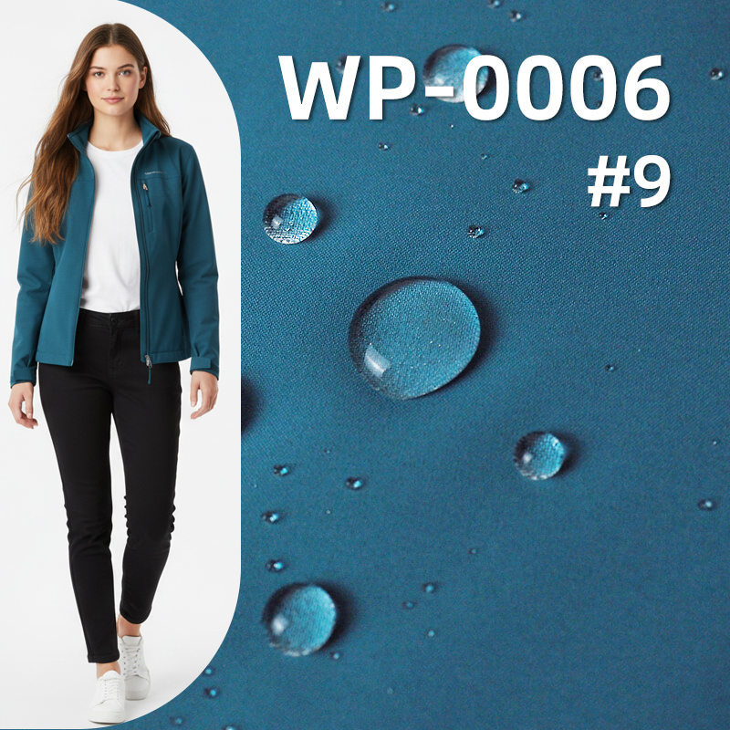 Waterproof Breathable 2-Layer Fabric | 105g/m2 Polyester with PU Lamination | Water, Oil & Stain Repellent | For Outerwear