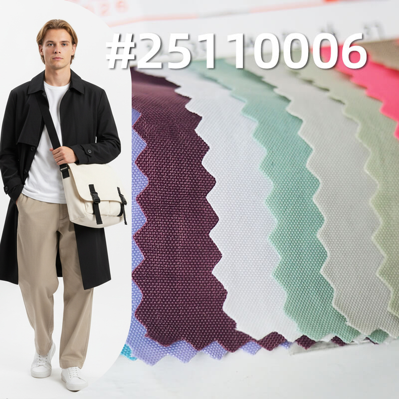 200D Nylon Oxford Weave | 130g/m2 Washed Fabric | Backpack & Outdoor Gear Material
