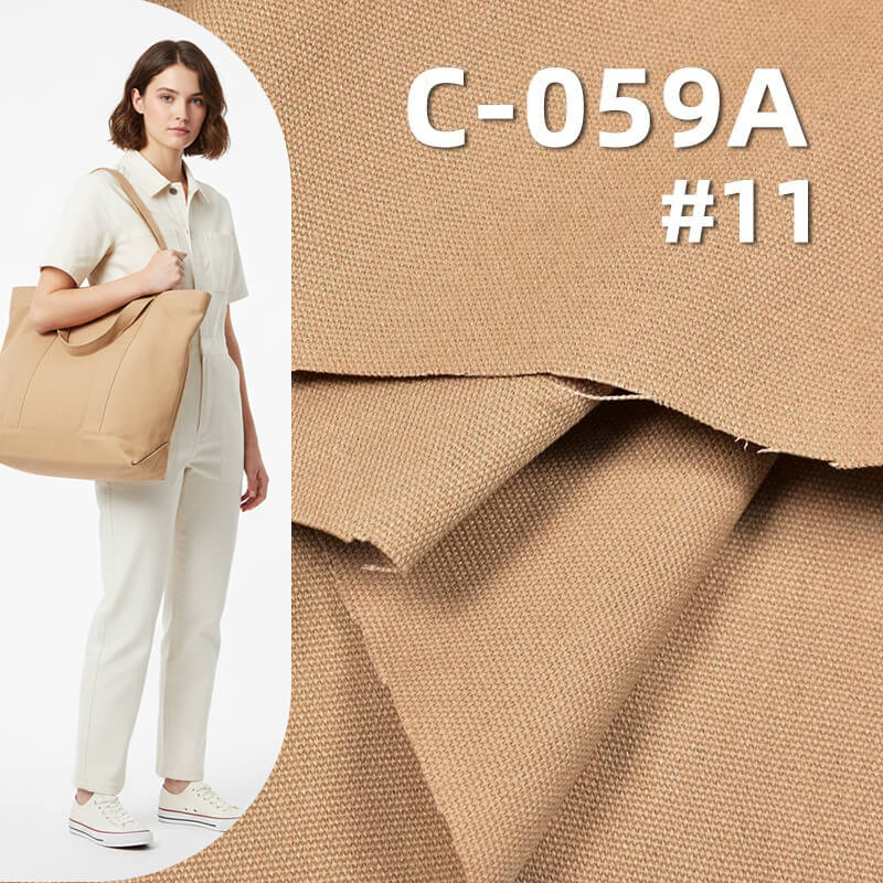 100% Cotton Canvas | 346g/m² Cotton Dyed Fabric | Multi-Color Canvas | Shoes, Hats, Bags, Work Pants, Jackets Material