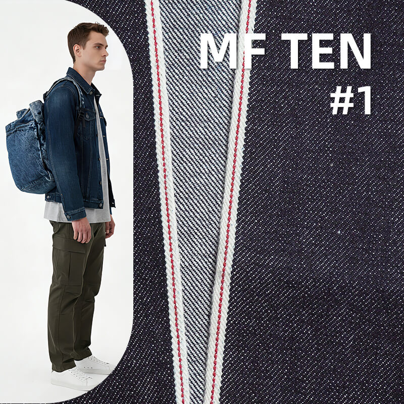 Heavyweight Selvedge Denim | 18.5 ozCross Slub “Z” Twill Denim | Fall/Winter Streetwear Jeans, Jacket Fabric