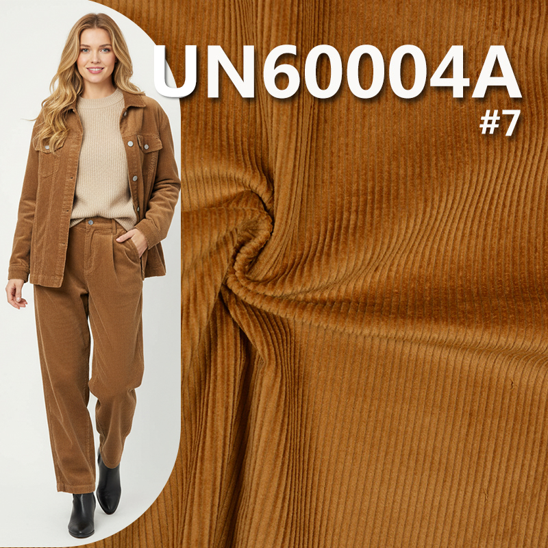 350g/m² Pure Cotton Thick Corduroy | 8 Wale Fabric for Headwear, Trousers & Outerwear