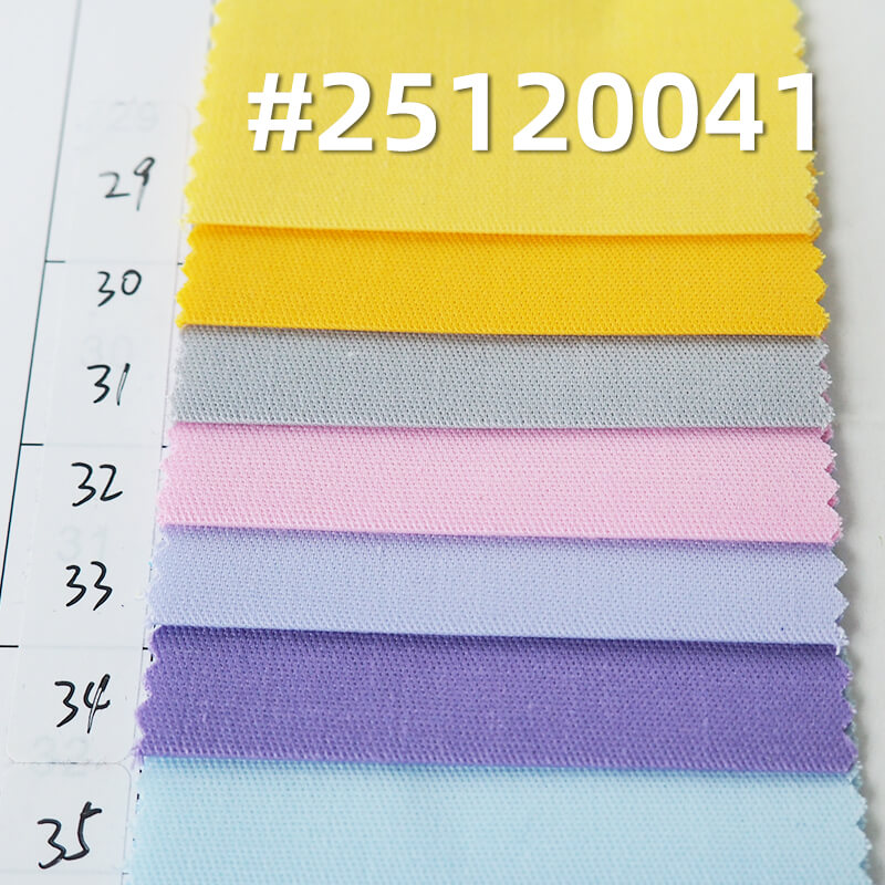 Stretch T/C Twill Fabric | 160g/m2 Lightweight Poly-Cotton Weave | For Uniforms & Work Shirts