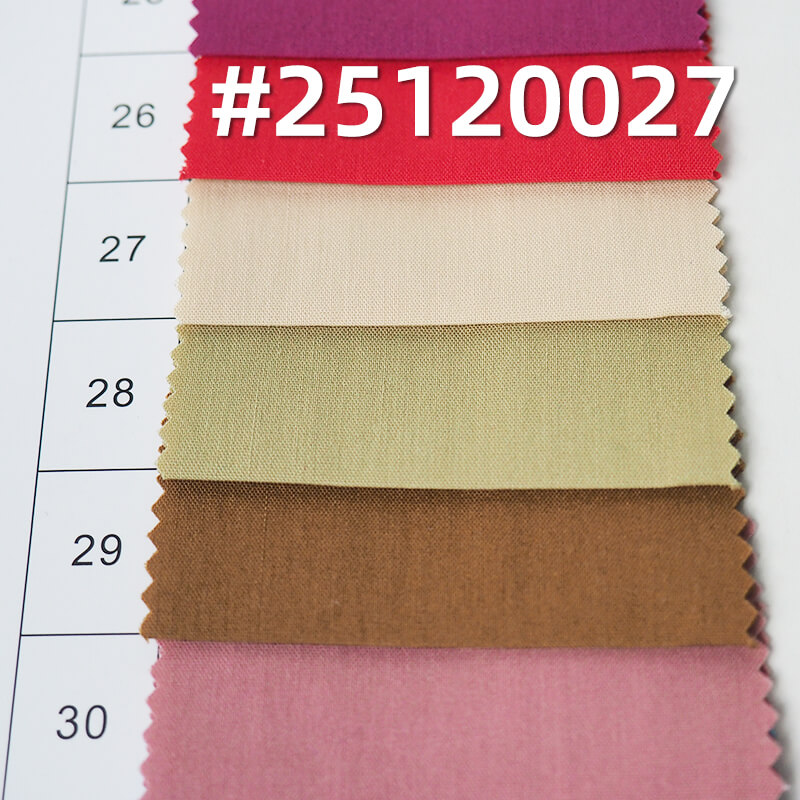 Stretch Cotton Nylon Poplin Fabric | 115g/m2 Lightweight Plain Weave | For Shirting, Uniforms & Dresses