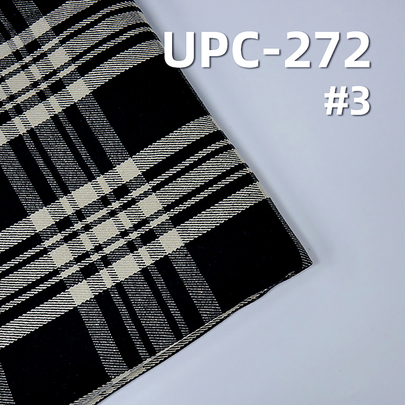 Combed Ring-Spun Cotton Fabric | 285g/m2 Heavyweight Yarn-Dyed Preppy Plaid | For Trousers, Skirts & Apparel