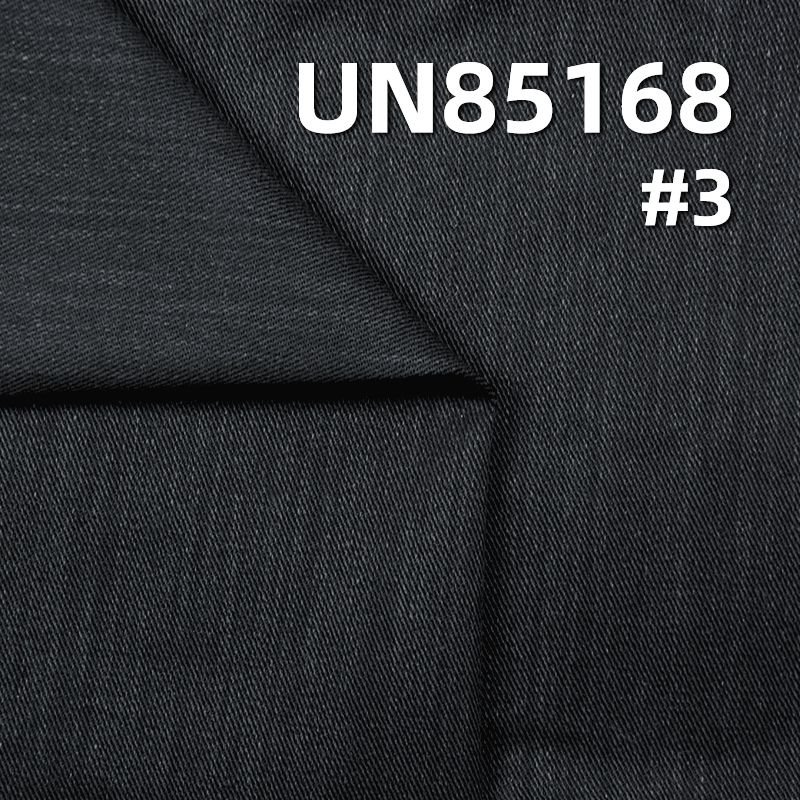 Black/Black Denim Fabric | 8.5oz Lightweight Cotton Rayon LHT | Denim Shirting & Fabric for Skirts