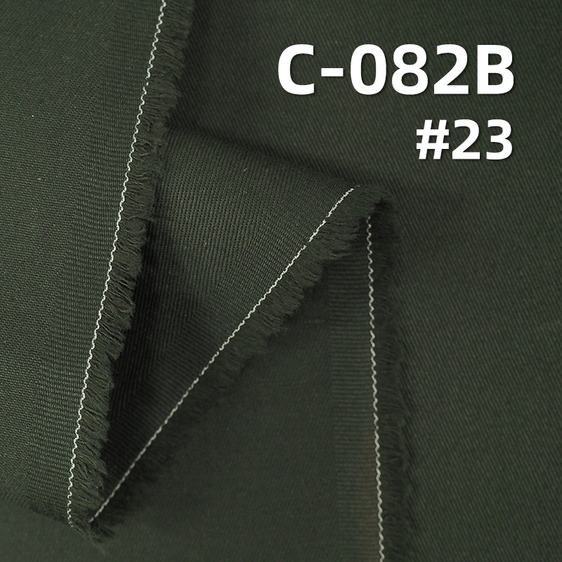 100%Cotton Dyed Fabric 3/1"S"Twill 20*16 245g/m2 57/58" C-082B
