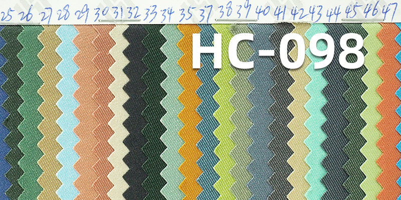 165g/m²  Cotton-Polyester Twill Dyed Fabric |Four-Piece Left Slant | Windbreaker, Cotton Jacket, Jacket Fabric