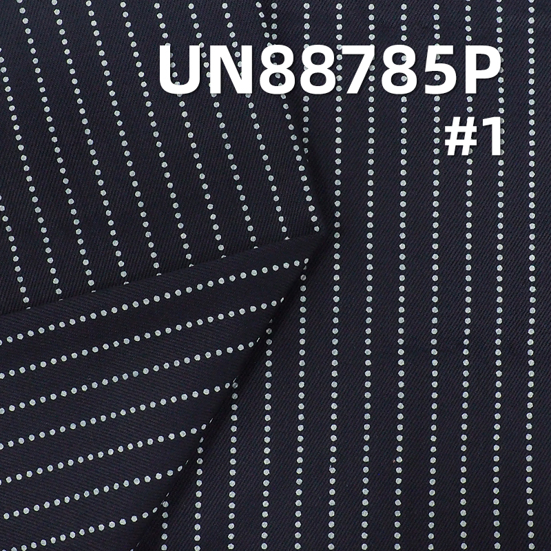 100% Cotton Blue-Faced, Blue-Bottom Sizing Denim | 12oz "Z" Twill Denim | Discharge Print | Denim Fabric for Jeans, Denim Skirts, and Jackets