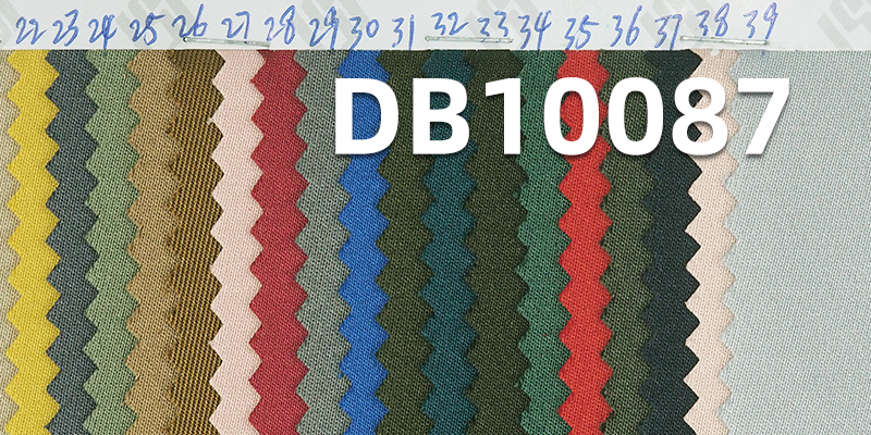 Double-Sided Style Dyed Fabric | 260g/m² elasticity Satin Polyester Fabric | Antistaticed |Pants Jacket Suit Fabric