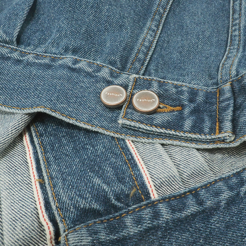 Spot Special Price |12.9oz Selvedge Denim Fabric | 100% Cotton Slub "Z" Twill Denim | Fabric for Trousers, Coats , Luggage