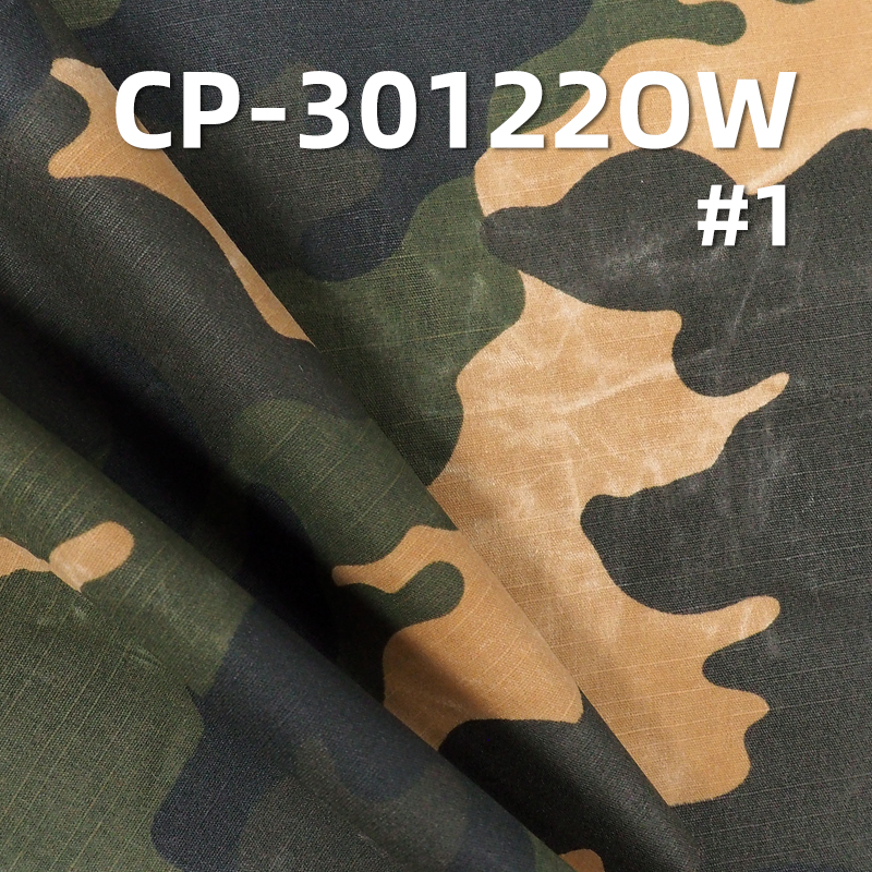 100% Cotton Camouflage Printed Fabric | 320g/m² Horizontal Slub Plain Dyed Fabric| Oil Waxed Fabric for Clothing, Tents, Rain Covers, Outdoor  Gear