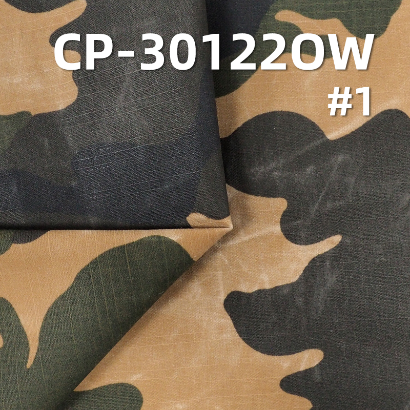 100% Cotton Camouflage Printed Fabric | 320g/m² Horizontal Slub Plain Dyed Fabric| Oil Waxed Fabric for Clothing, Tents, Rain Covers, Outdoor  Gear