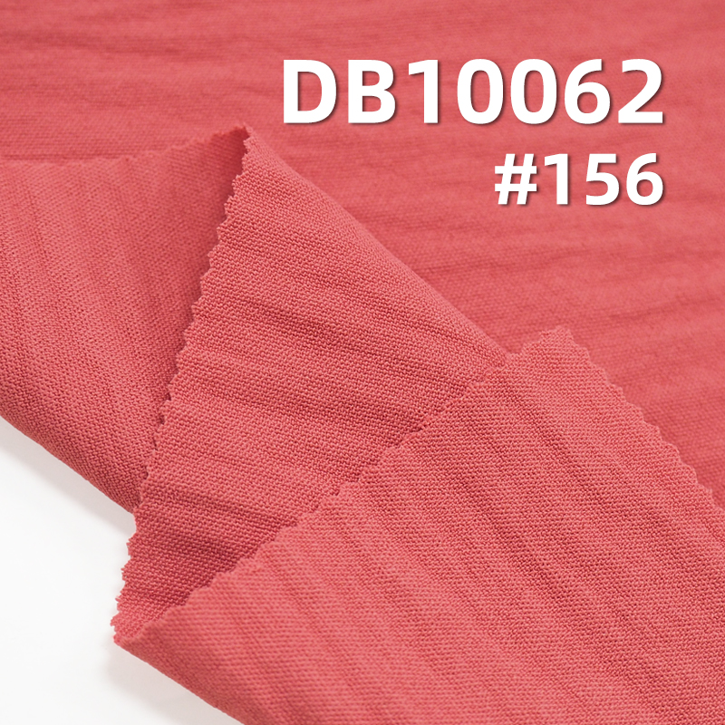 CEY Plain Stretch Dyed Fabric | Ice Silk Crinkle | 170g/m² Breathable Spring/Summer Material  | Fabric for Skirts, Casual Jackets