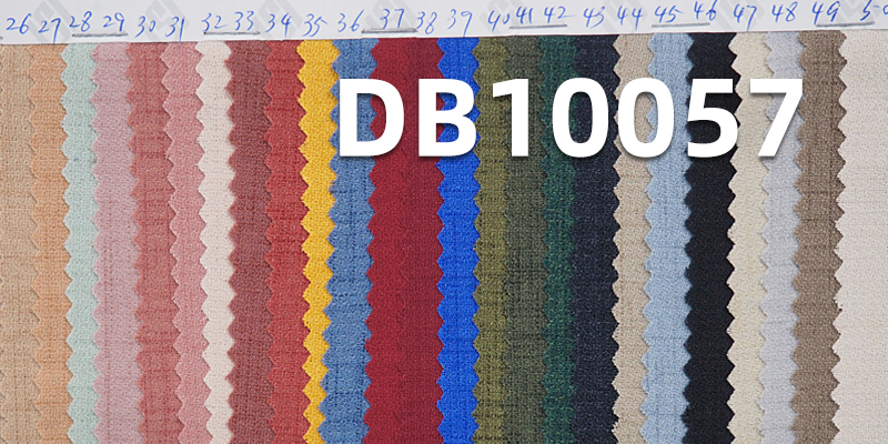 SST Slub Polyester Dyed 180g/m² Breathable  Fabric | CEY Changeable Stretch | Dresses, Wide Leg Pants, Jackets