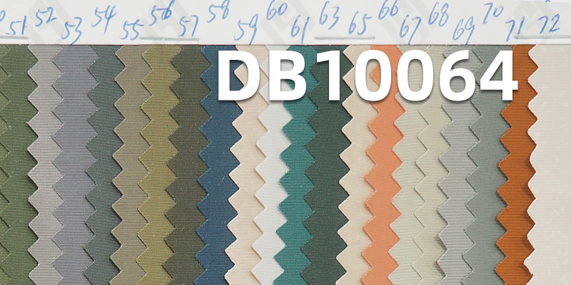 75D Horizontal Stripe Imitation Memory Fabric | 119g/m2 Coated Polyester Fabric | Luggage & Outdoor Apparel Fabric