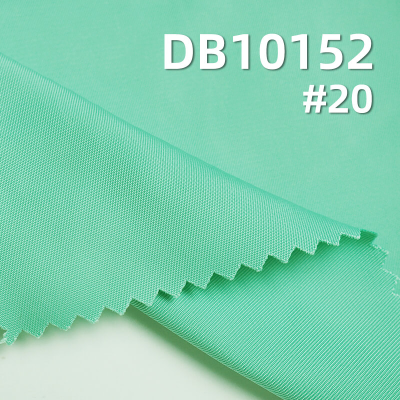 100% Polyester Memory-Like Dyed Fabric | 228g/m² Double Twist 1/2 Twill Fabric | Water-Repellent Woven for Bags, Outdoor Wear, Jackets, Hiking Apparel
