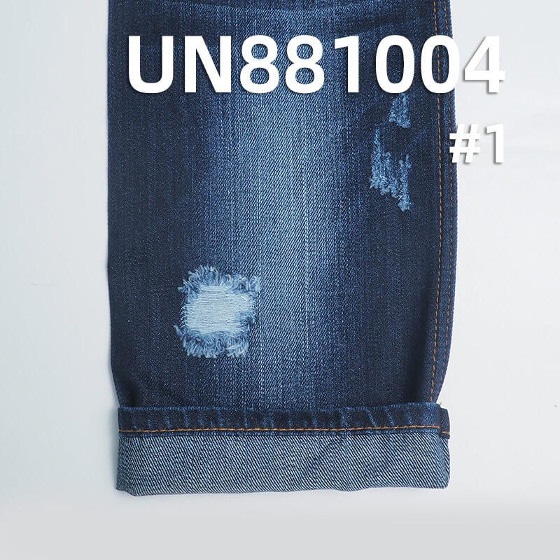 11 oz 100% Cotton Warp Slub Denim |  Right-Hand Twill Fabric | Woven Denim | Jeans & Jackets Fabric