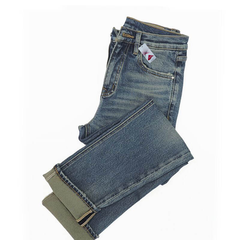 Lycra Cotton Stretch Denim | 12.5 oz  Warp Slub Stretch Denim | Jeans denim skirt denim jacket fabric with tag