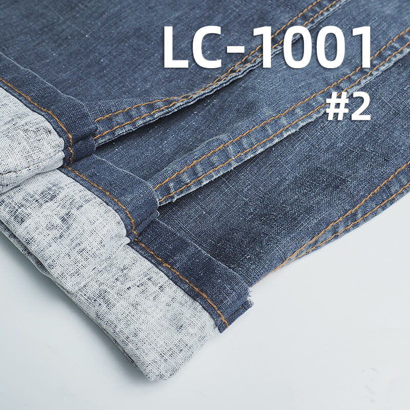 [Special Price] 5.7oz Linen Cotton Dobby Weave | Lightweight Linen Cotton Fabric for Spring-Summer | Skirts, Pants, Casual Jackets