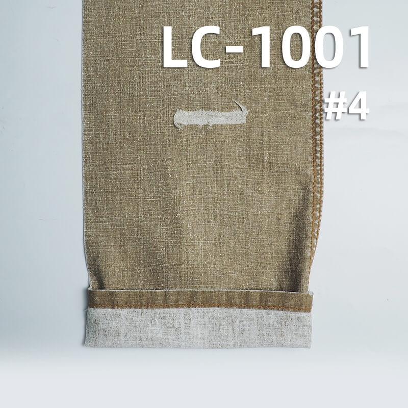 [Special Price] 5.7oz Linen Cotton Dobby Weave | Lightweight Linen Cotton Fabric for Spring-Summer | Skirts, Pants, Casual Jackets