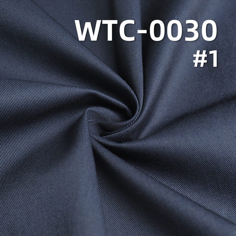 195g/m² TC Four-Piece Left-Slant Cotton-Polyester  Dyed Fabric | Moisture-Wicking Material | Suits, Pants, Skirts, Casual Jackets