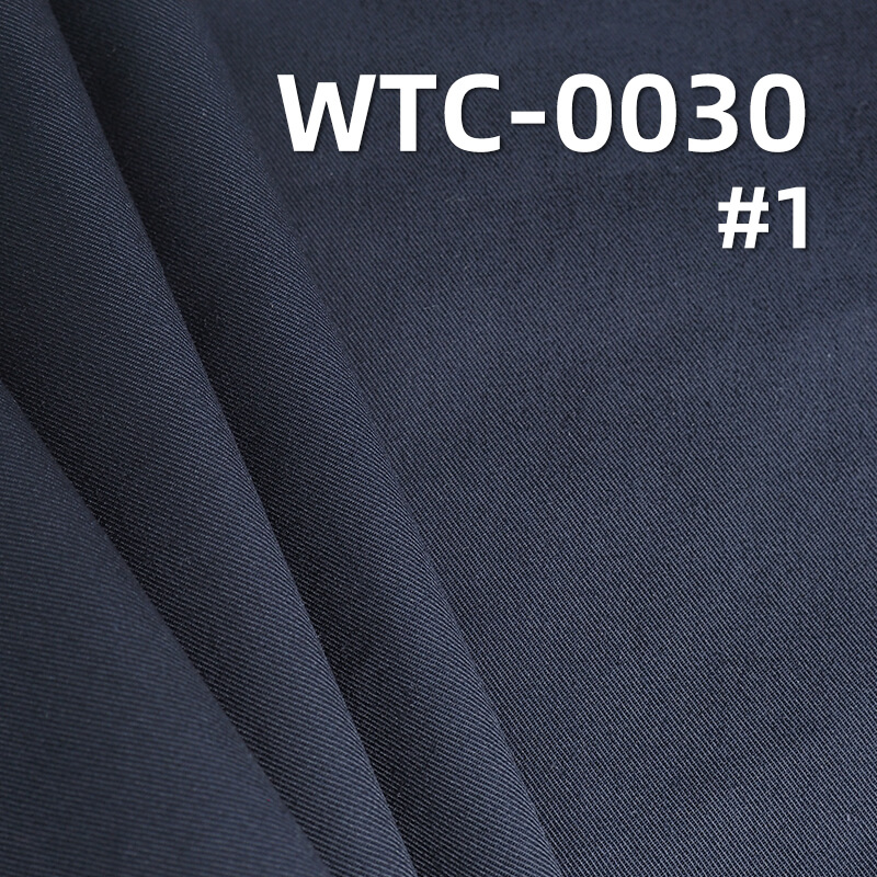 195g/m² TC Four-Piece Left-Slant Cotton-Polyester  Dyed Fabric | Moisture-Wicking Material | Suits, Pants, Skirts, Casual Jackets