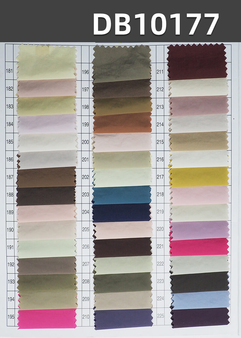 45g/m² 20D Nylon Mini Crinkle Fabric | Waterproof Nylon | Outdoor Climbing & Windbreaker Fabric