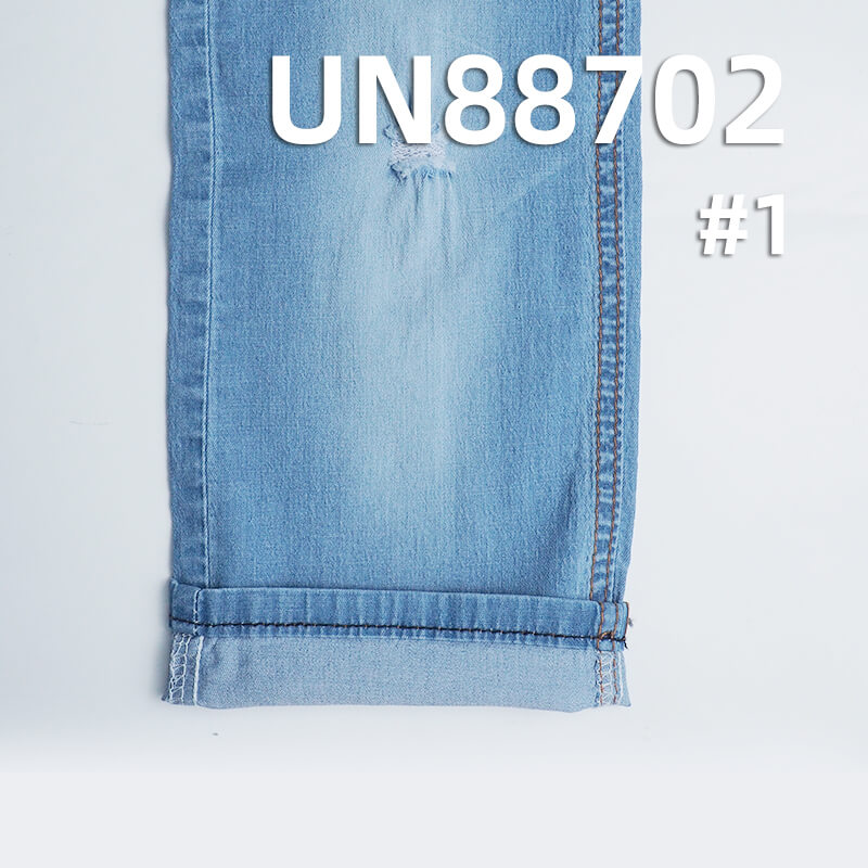 98%COTTON 2%Spandex Denim Twill  54/56" 5OZ UN88702