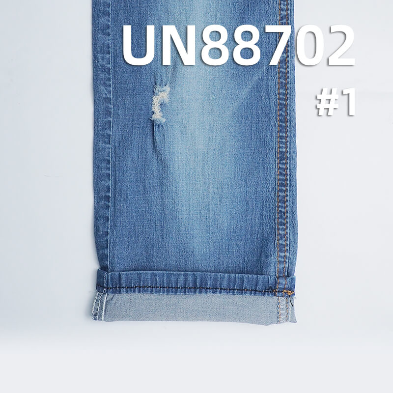 98%COTTON 2%Spandex Denim Twill  54/56" 5OZ UN88702