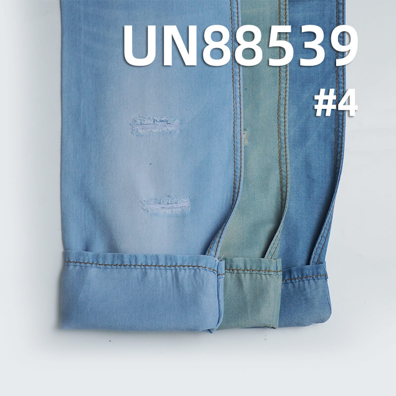 60%Cotton 40%Tencel Denim 2/1 Twill  58/60"（ light blue） UN88539