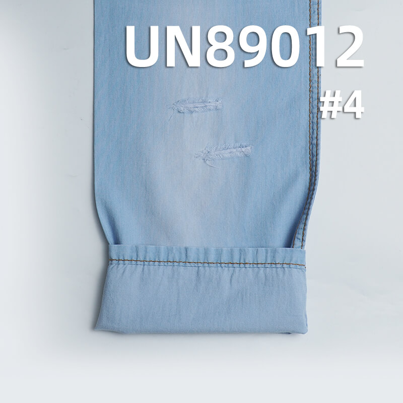 Combed Cotton Denim | 4.2oz Lightweight Spring/Summer Denim | Twill Denim | Student Fabric | Jeans, Denim Skirts, Denim Shirts Fabric