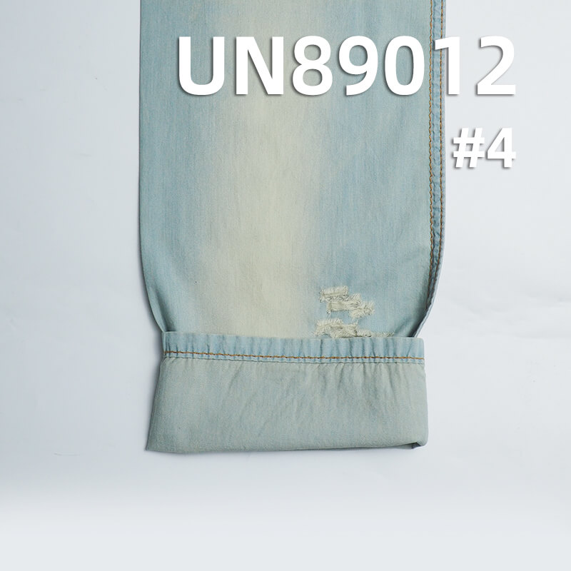 Combed Cotton Denim | 4.2oz Lightweight Spring/Summer Denim | Twill Denim | Student Fabric | Jeans, Denim Skirts, Denim Shirts Fabric