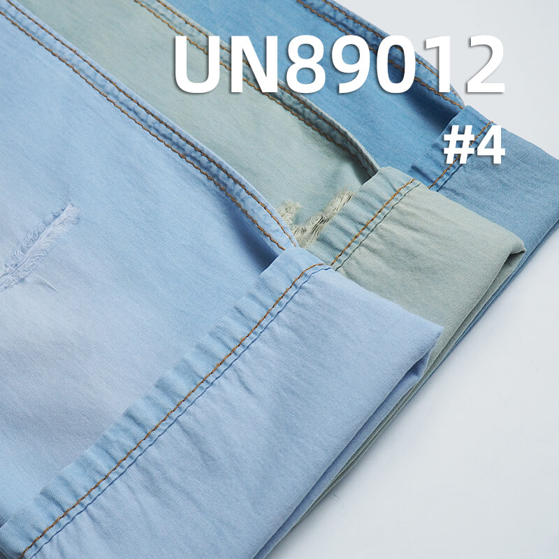 Combed Cotton Denim | 4.2oz Lightweight Spring/Summer Denim | Twill Denim | Student Fabric | Jeans, Denim Skirts, Denim Shirts Fabric