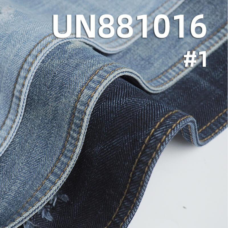 11.5 oz 100% Cotton Warp Slub Denim | Four-Piece Woven Herringbone | Textured Cotton | Yarn-Dyed  | Jeans & Jacket Fabric