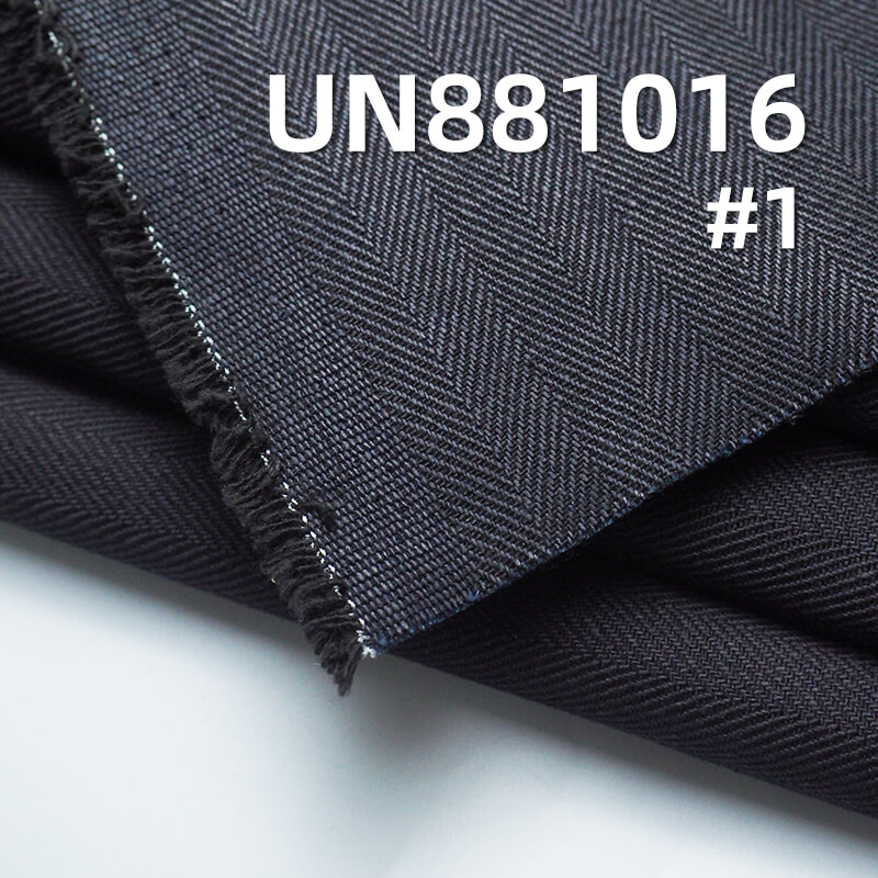 11.5 oz 100% Cotton Warp Slub Denim | Four-Piece Woven Herringbone | Textured Cotton | Yarn-Dyed  | Jeans & Jacket Fabric