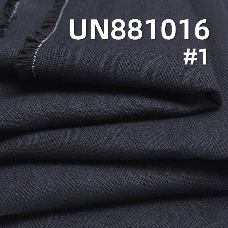 11.5 oz 100% Cotton Warp Slub Denim | Four-Piece Woven Herringbone | Textured Cotton | Yarn-Dyed  | Jeans & Jacket Fabric