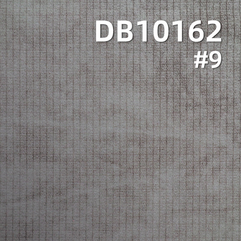 180g/m² Nylon Stretch Check Dyed Fabric | Four-Way Stretch | Mud-Dyed Single Check |Sportswear, Jackets, Climbing Fabric