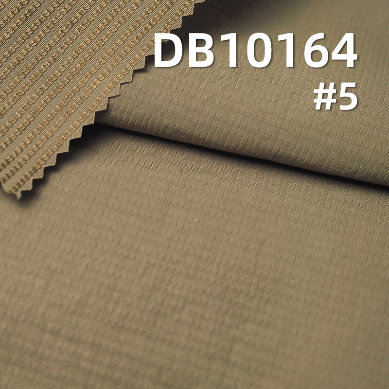 100% Matte Nylon Taslon Dyed Fabric | 110g/m² Waterproof Pearl Stripe |Beach Shorts, Jackets, Work Pants, Outdoor Wear Fabric