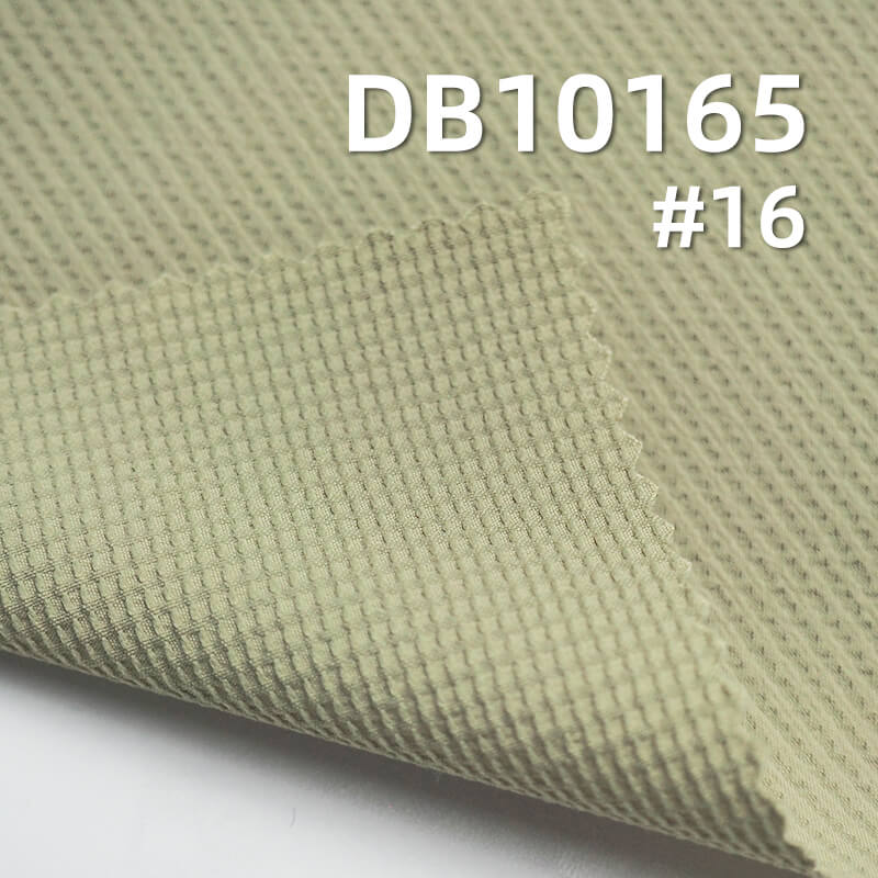 100% Polyester Faux Cotton Dyed Fabric | 120g/m² Jacquard Check Fabric | Korean Check Jacquard| Jackets, Outerwear, Outdoor Apparel