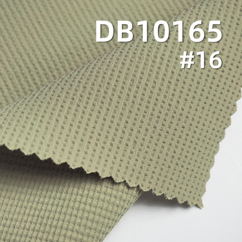 100% Polyester Faux Cotton Dyed Fabric | 120g/m² Jacquard Check Fabric | Korean Check Jacquard| Jackets, Outerwear, Outdoor Apparel