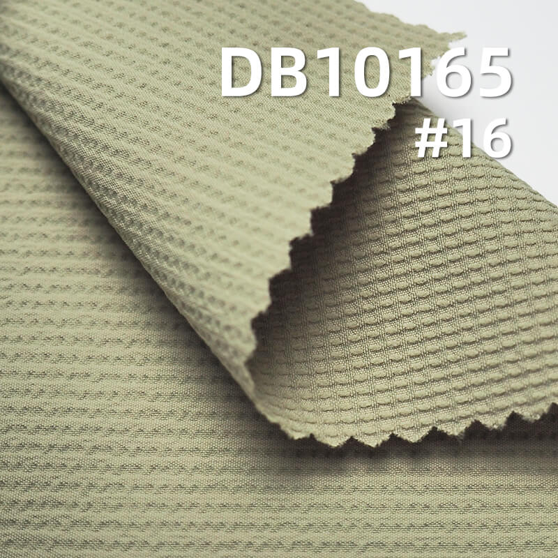 100% Polyester Faux Cotton Dyed Fabric | 120g/m² Jacquard Check Fabric | Korean Check Jacquard| Jackets, Outerwear, Outdoor Apparel